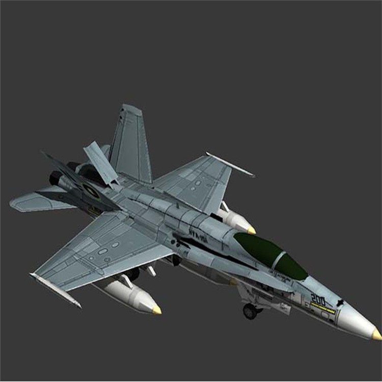 麦积3D舰载战斗机模型