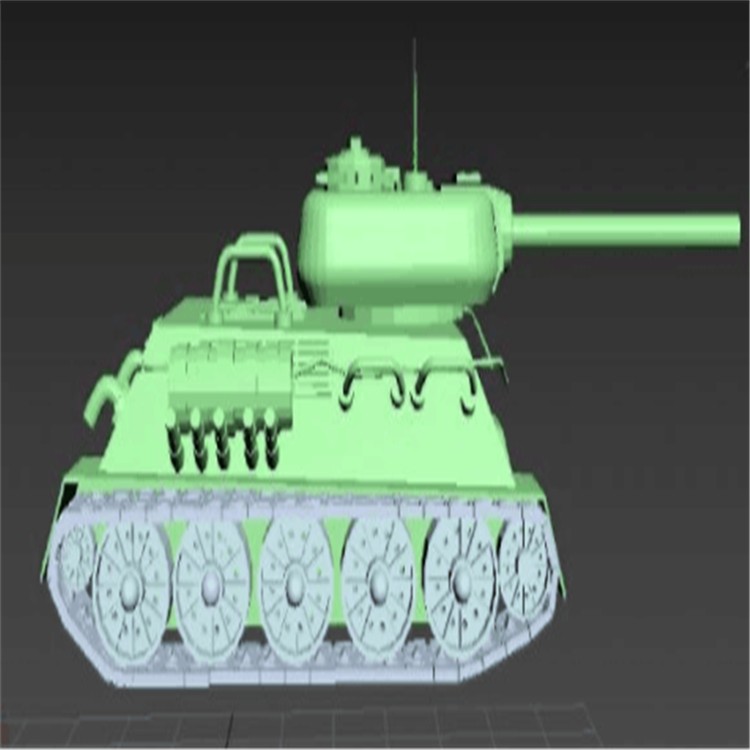 麦积充气军用坦克模型